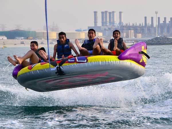 Tanjung Benoa Water Sports Package: Parasailing, Jet Ski, Banana Boat & Donut Ride | King Julian Bali Tour – Bali Pr